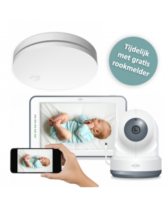 Veilige Babykamer Combipakket: BC4000 Babyfoon & gratis FS4610 Rookmelder