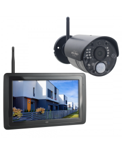 Draadloze Full HD Beveiligingscamera Set – 1080p Full HD Bewakingscamera met 7” scherm & App (CZ40RIPS)