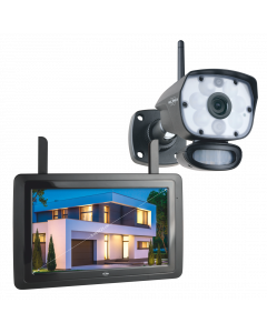 Color Night Vision Security Camera Set with 9" screen and app (CZ60RIP)