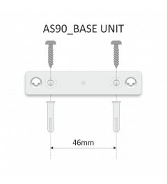 AS90S Basisunit Montageplaat