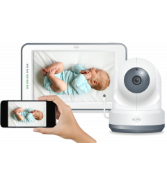 Baby Monitor Royale Full HD Babyfoon met 12,7 cm touchscreen en app (BC4000)