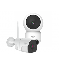 Indoor & Outdoor Wifi IP Beveiligingscamera met bewegingsmelder en nachtzicht – Full HD 1080P (CO7000 & CI5000)