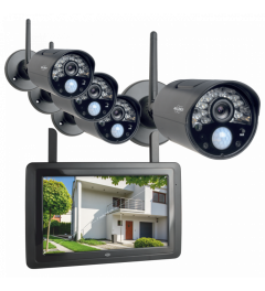 Draadloze Beveiligingscamera Set met 7 inch scherm en applicatie (CZ30RIPS-4)