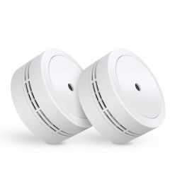 Smoke Detector Compact Design with 10 year battery - 2-Pack (FS7810)