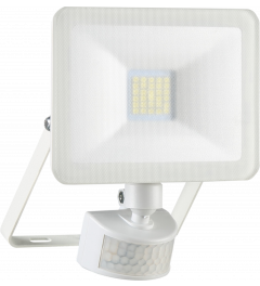 Design LED Outdoor Lamp with Motion Sensor - 10W - 800LM - IP54 Waterproof - White LF60-10-P-W