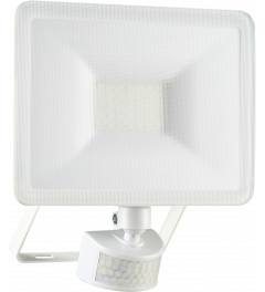 Design-LED-Außenleuchte mit Bewegungssensor - 20W – 1600LM – IP54 Wasserdicht - Weiß (LF60-20-P-W)