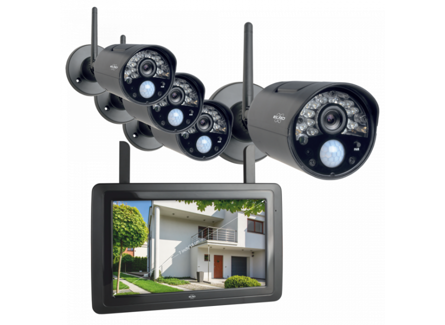 Beveiligingscamera Set 7 scherm applicatie (CZ30RIP) ELRO