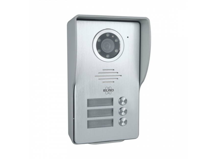Opstand straf Sanders Video Deur Intercom - 3 Appartementen - Met 3 x 7 inch kleurenscherm  (DV477W3) ELRO